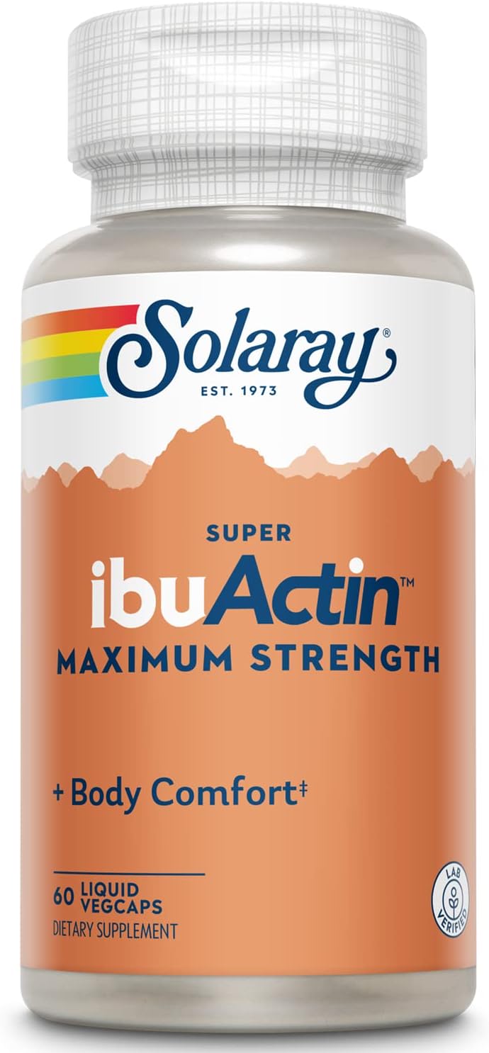 Solaray Super IbuActin 60 capsules - görsel 1