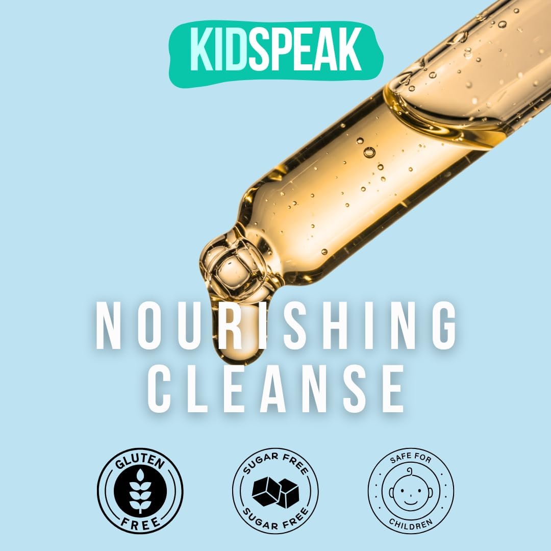 KIDSPEAK Speech Support Supplement for Children – Natural Vitamins and Minerals, Communication and Learning Aid - görsel 3