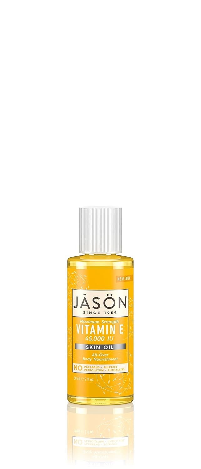 JASON Vitamin E 45,000 IU Skin Oil, Maximum Strength, 60 ml - görsel 1