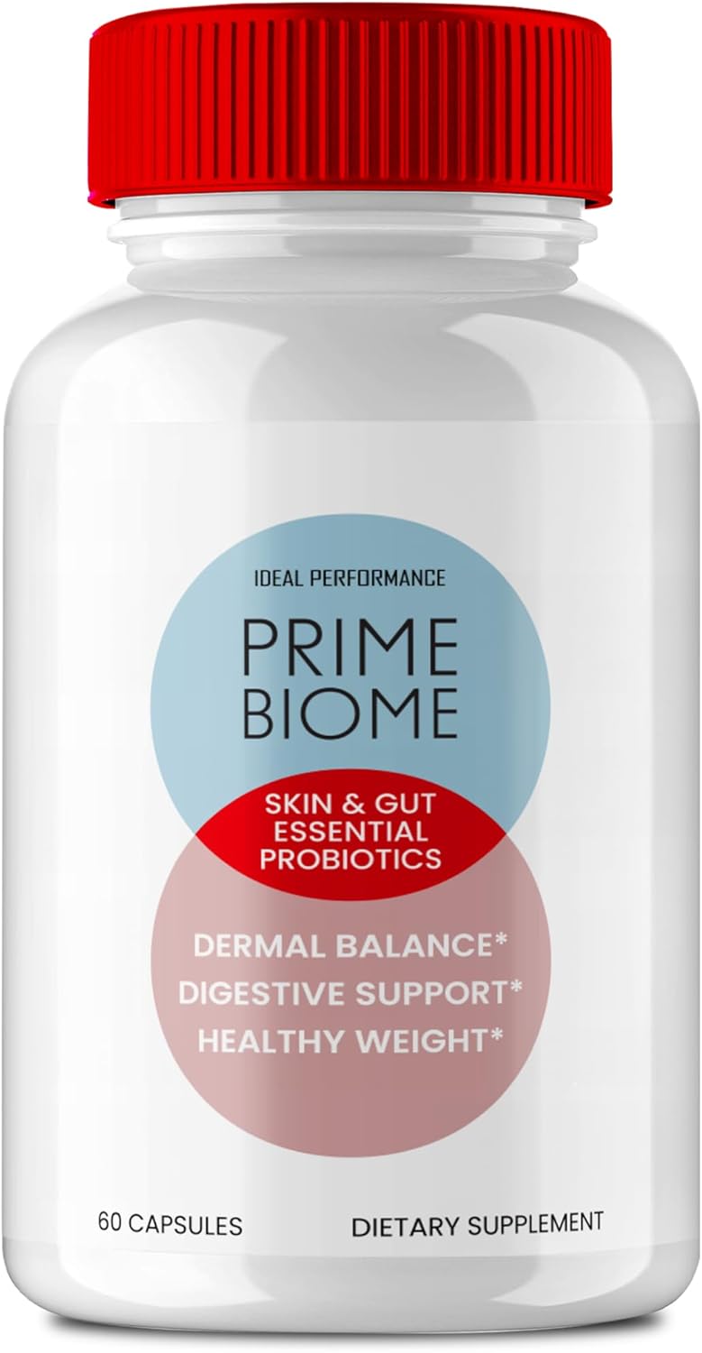 Prime Biome Gut Health Capsules – Advanced Formula Maximum Strength All Natural Food Supplement (60 Capsules) - görsel 1