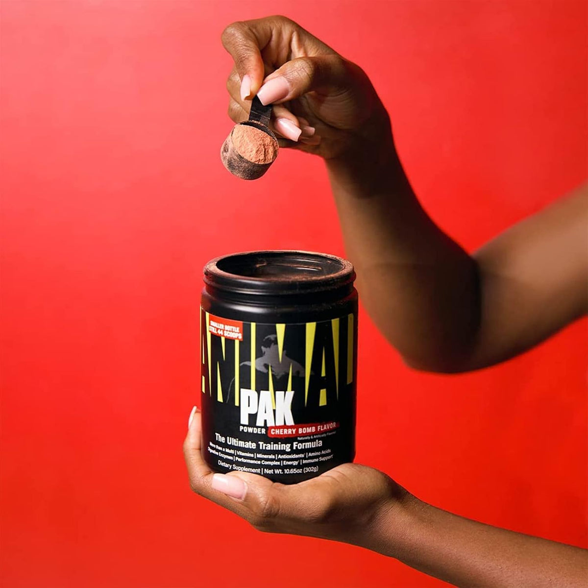 Animal Pak – Convenient All-in-One Vitamin & Supplement Powder – Cherry Bomb – 44 Scoops - görsel 4