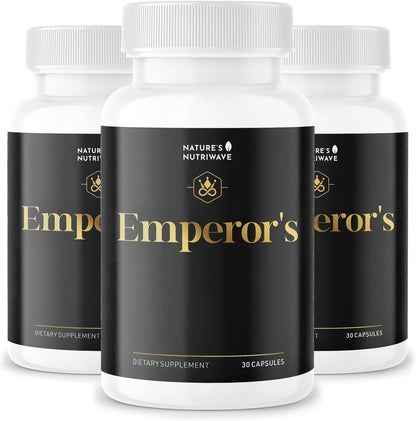 Emperor's Vigour Tonic – Herbal Formula – 60 Capsules, 3 Month Supply