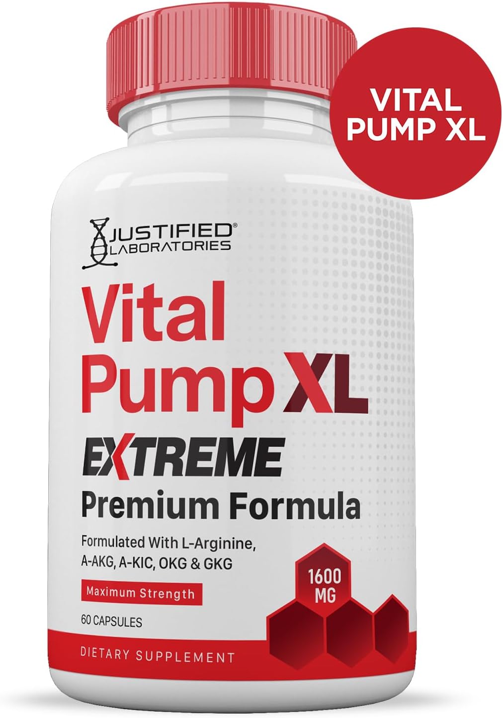 Vital Pump XL Extreme - Premium Men's Health Supplement (2 Pack, 120 Capsules) - görsel 3