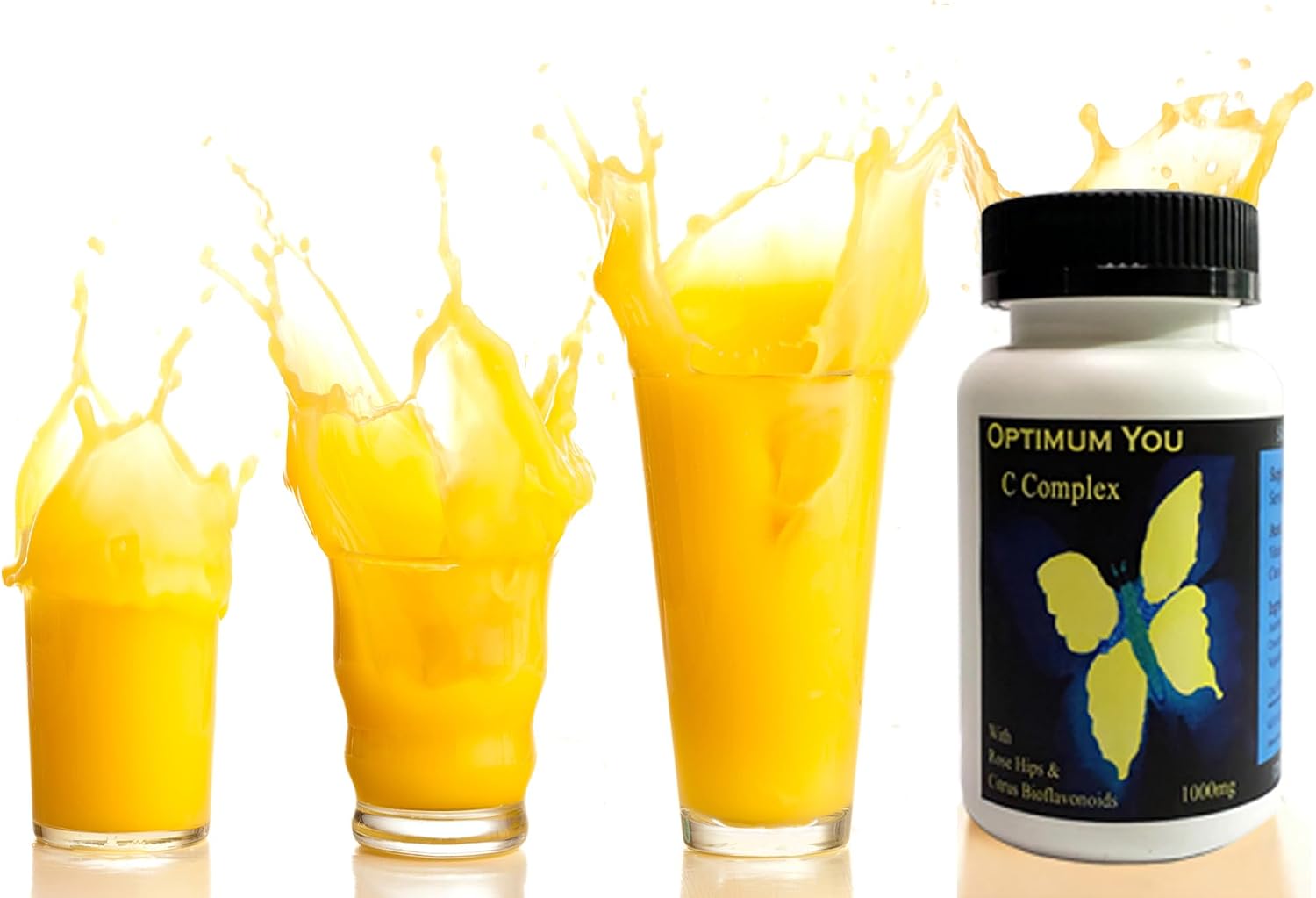 Optimum You Vitamin C Complex with Bioflavonoids, 1000 mg, 120 Tablets - görsel 5
