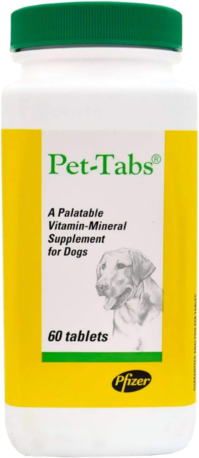 Pet Tabs Original Formula Vitamin Supplement for Dogs, 60 Tablets - görsel 1