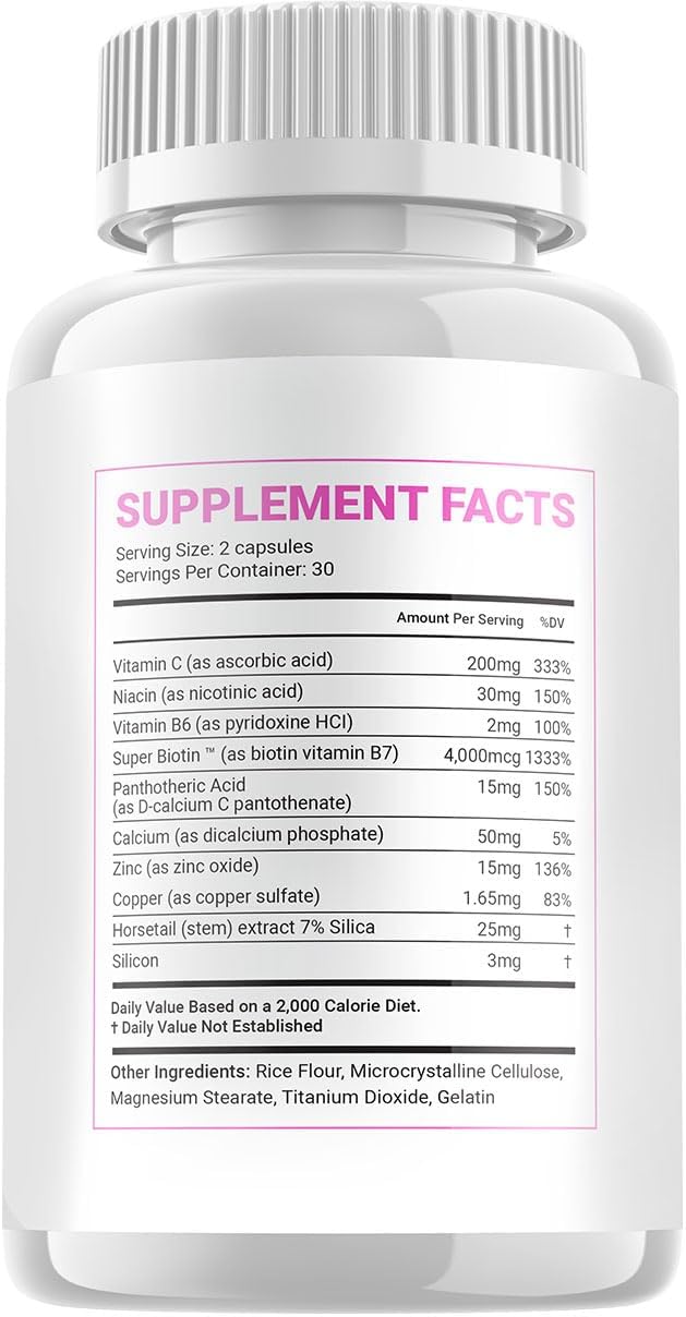 Revive Healthy Hair, Skin and Nails Capsules - 60 Capsules - görsel 2