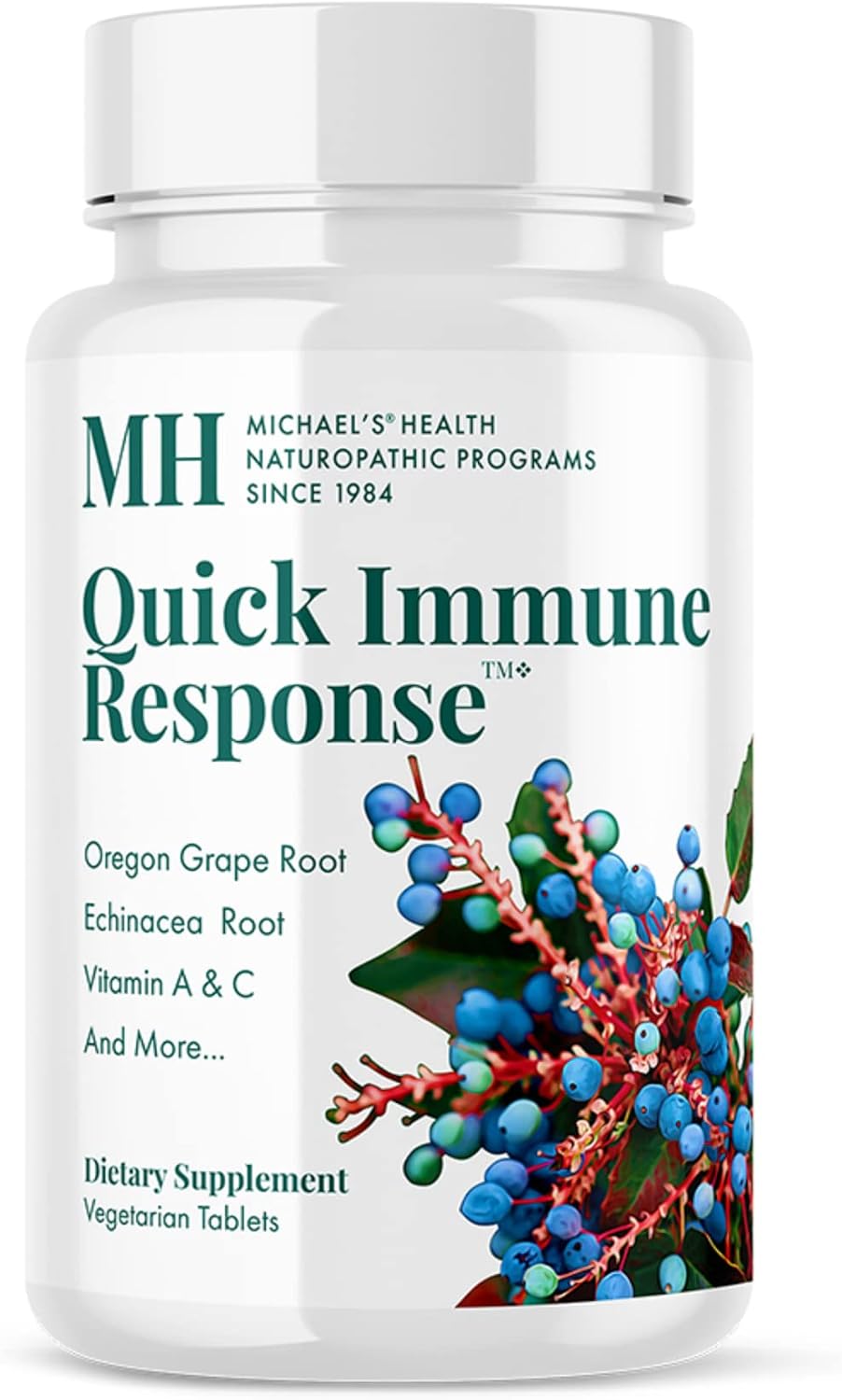 Michael's Health Naturopathic Programmes Quick Immune Response - 90 Vegetarian Tablets - Immune System Support - görsel 1
