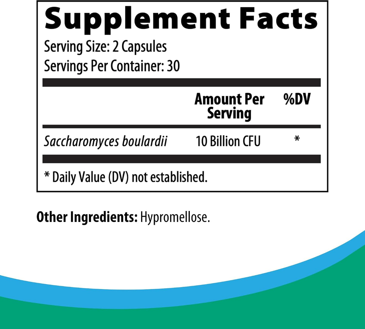 Rootcology S. Boulardii Probiotic Capsules – Shelf-Stable 10 Billion CFU, 60 Capsules - görsel 2