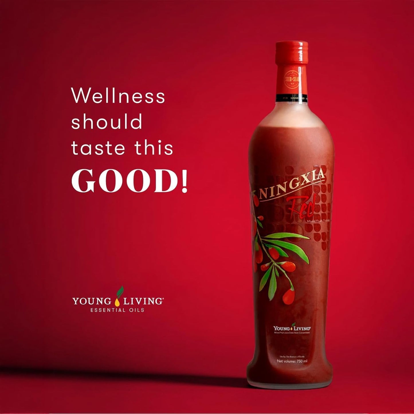 Young Living NingXia Red Antioxidant Drink – Superfruit Blend with Wolfberry, Blueberry & Pomegranate, 750 ml (Pack of 2) - görsel 7