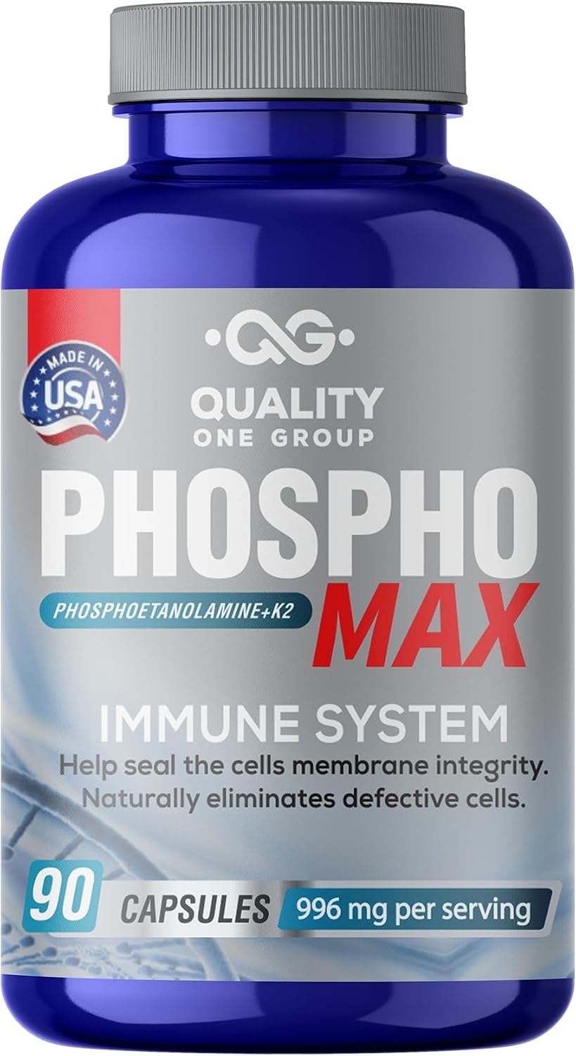 Phosphomax Fosfoetanolamina - Phosphoethanolamine Formula with Vitamin D3 & K2 - görsel 1