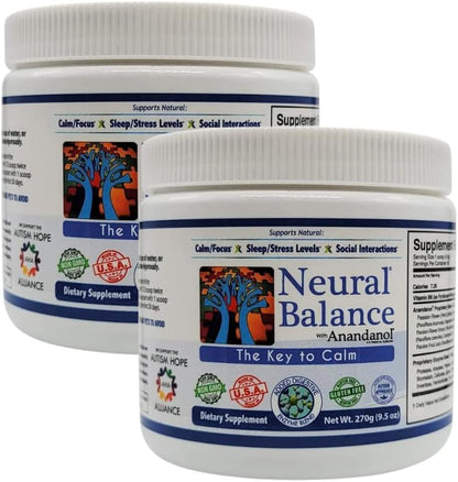 Neural Balance Anandanol with Proprietary Digestive Enzyme Blend (270g, 60 Servings)