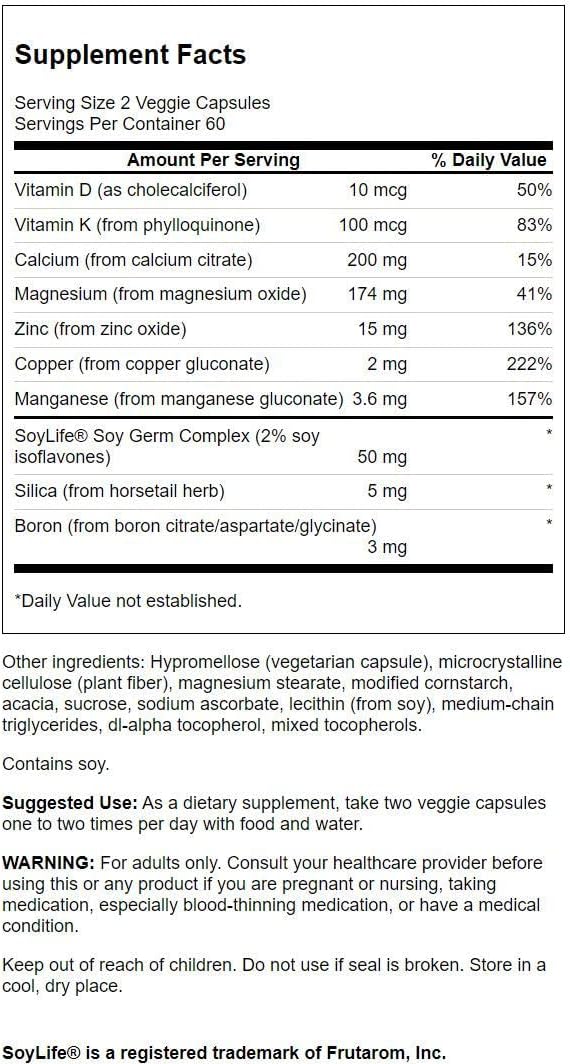 Swanson COND Bone Essentials - 120 Vegetable Capsules - görsel 2