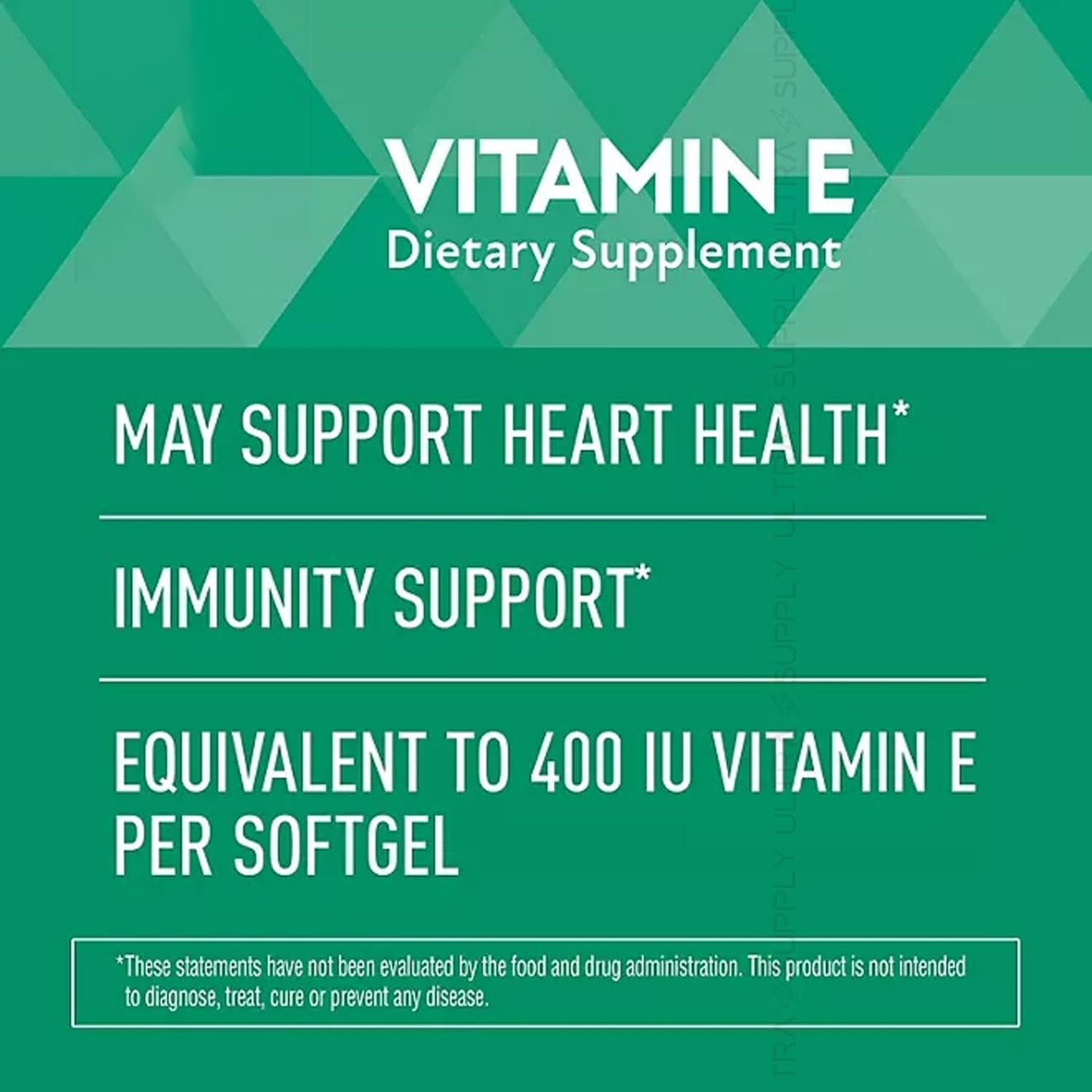 Members Mark Vitamin E 400 IU Soft gel capsules, 180 mg - 500 Count - görsel 5
