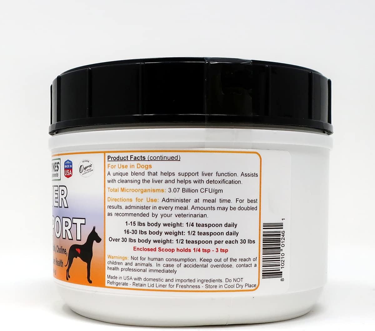 Dogzymes Liver Support (454 g) - görsel 2