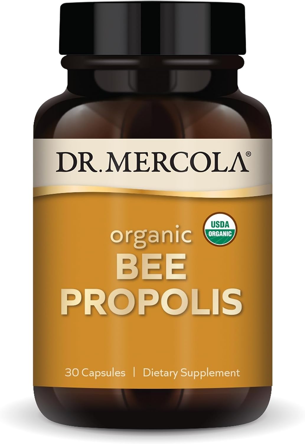 Dr. Mercola Organic Bee Propolis - 30 Capsules - görsel 1