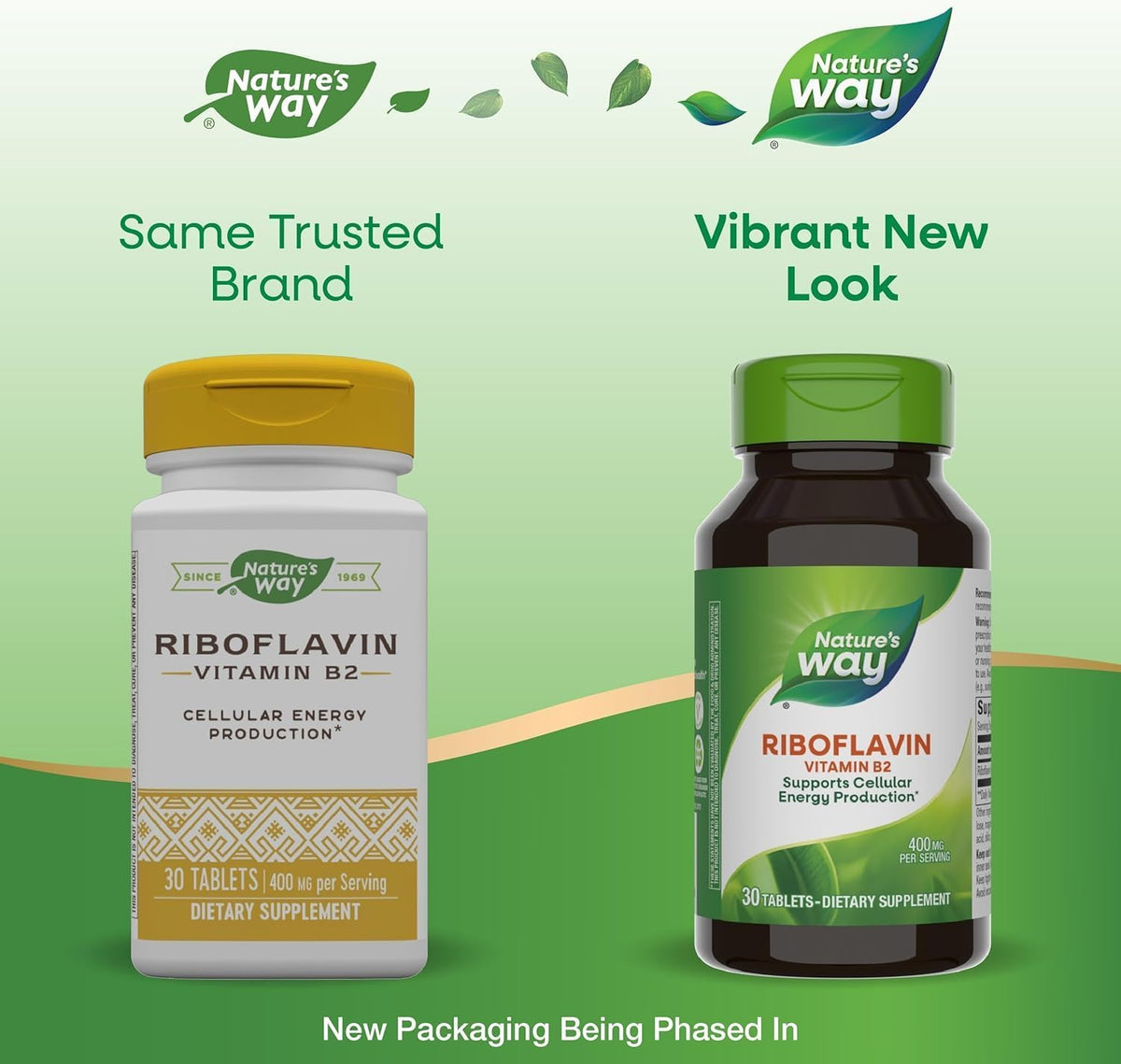 Nature's Way Riboflavin (Vitamin B2) 400 mg, 3-Pack - görsel 2