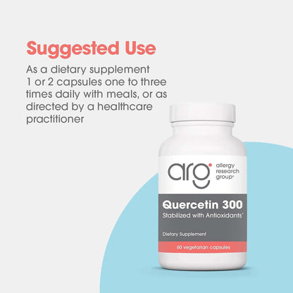 ARG Quercetin 300 – Supports Mast Cell and Histamine Response