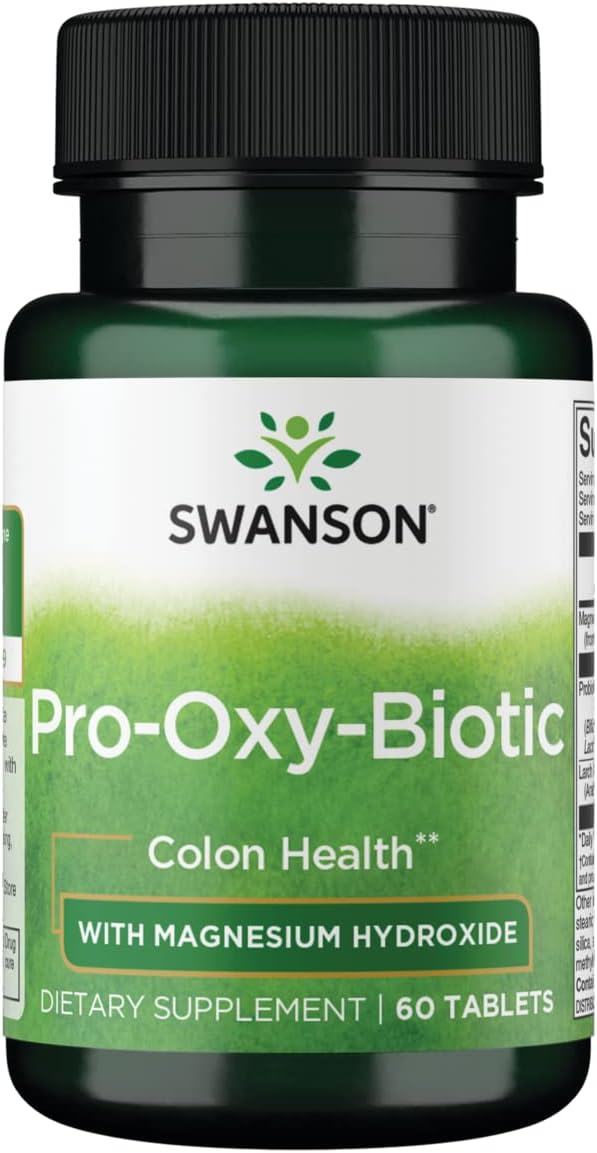 Swanson Ultra PRO-OXY-BIOTIC 60 Tablets - görsel 1