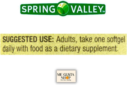 Spring Valley Vitamin K2 100 mcg, 60 Softgels with Pill Organiser