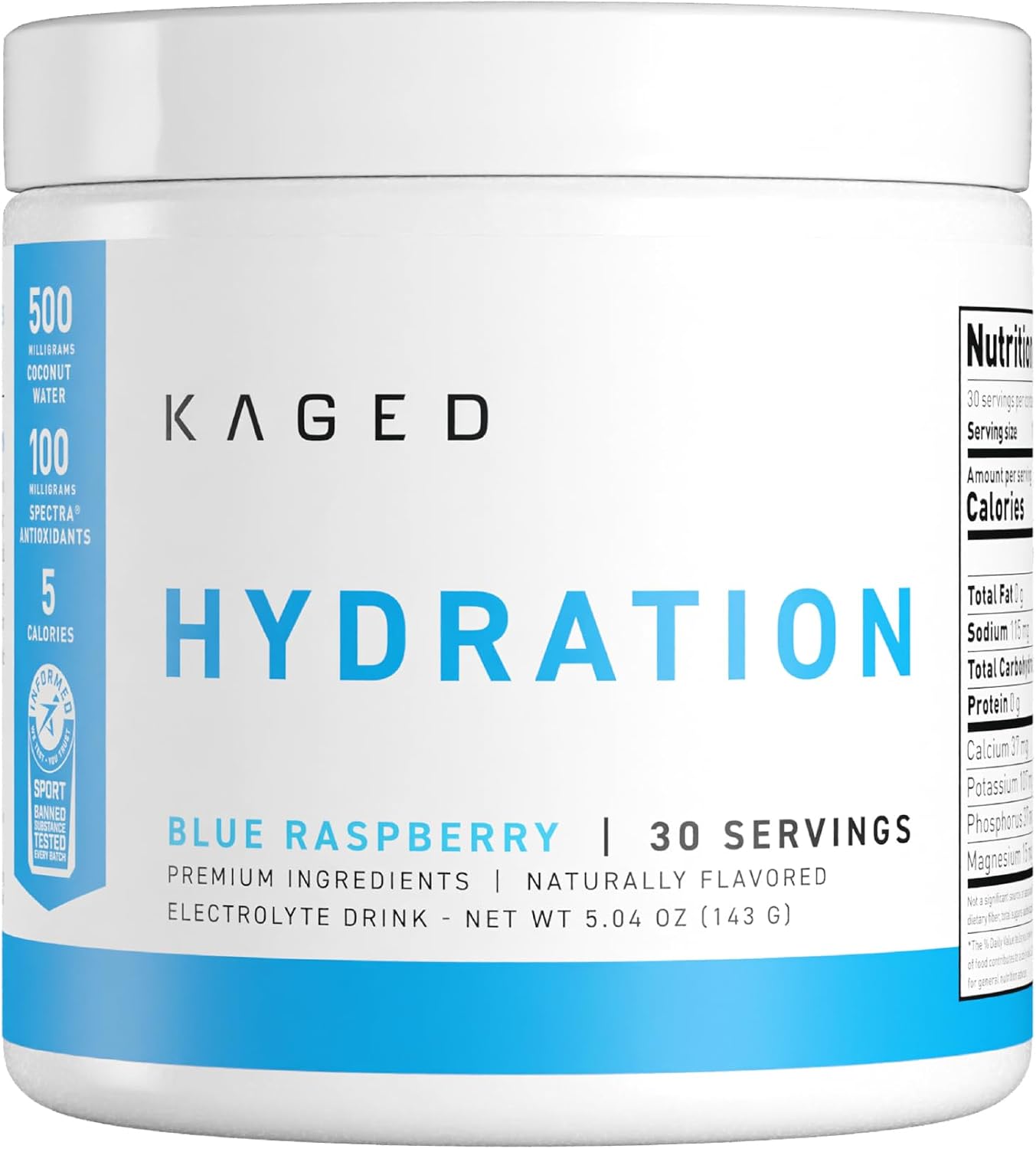 Kaged Hydra-Charge Electrolyte Hydration Powder – Apple and Limeade, 60 Servings - görsel 10