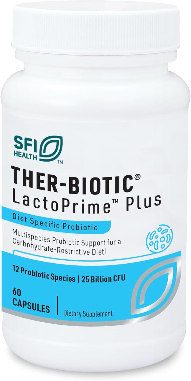 SFI Health Ther-Biotic LactoPrime Plus - Probiotic for Digestive Health - 60 Capsules - görsel 1