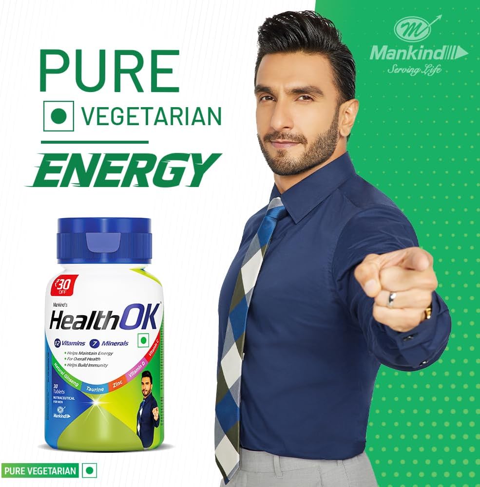 Mankind Health Ok Multivitamin, Multimineral and Amino Acids Supplement - görsel 4