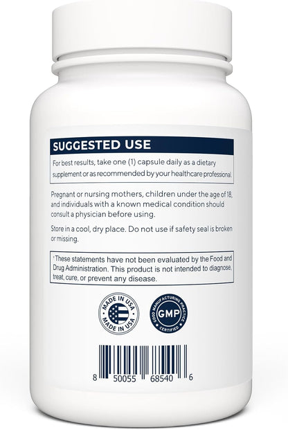 Renue By Science NMN Food Supplement - 60 SLC Enteric Capsules, 250mg per Serving