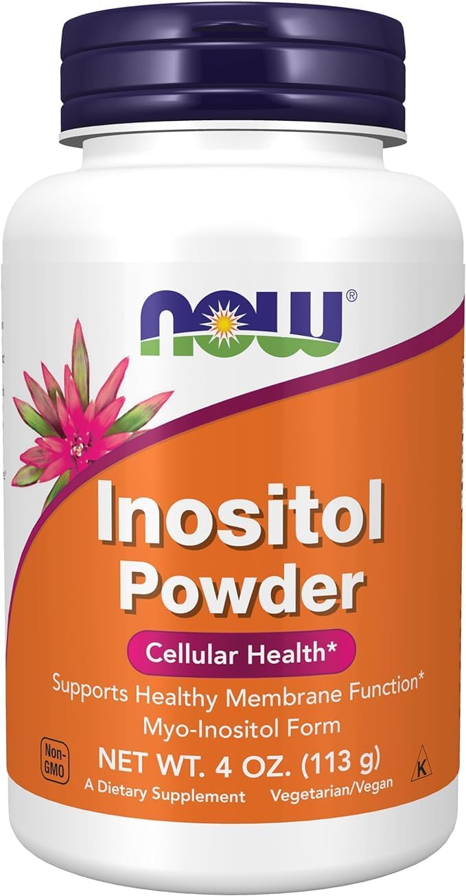 NOW Foods Inositol Pure Powder, 113g - Pack of 2 - görsel 1