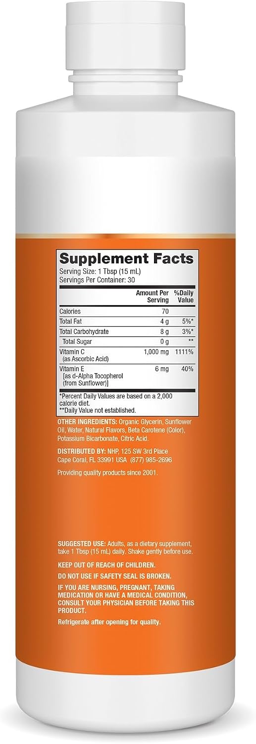 Dr. Mercola Liquid Liposomal Vitamin C, Citrus Vanilla, 450 mL - görsel 2