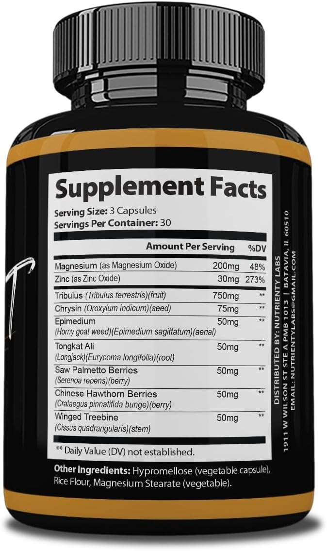 Zonata Booster XT Capsules – Maximum Strength (3 Pack, 270 Capsules) - görsel 2