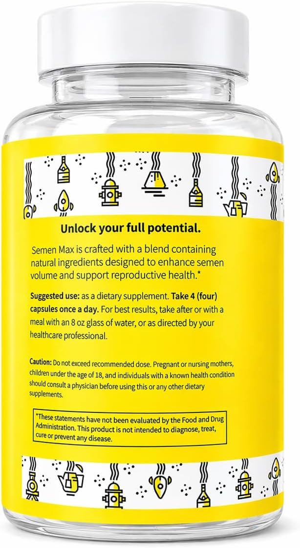 Semen Max - Natural Male Enhancement Supplement for Volume Support and Reproductive Health - görsel 2