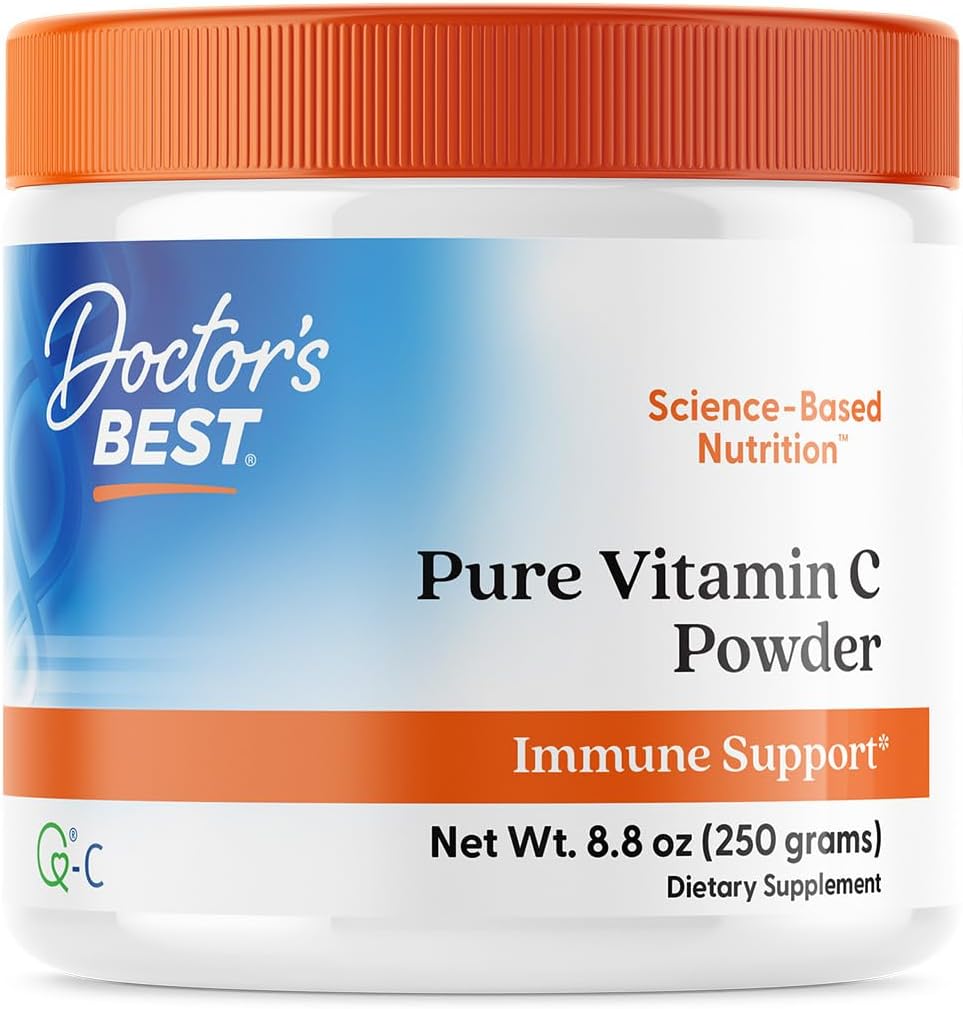Doctor's Best Vitamin C Powder with Q-C, 250g - görsel 1