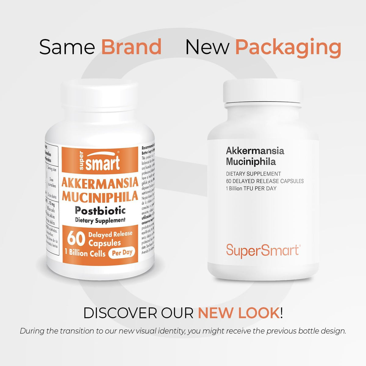 Supersmart Akkermansia Muciniphila 1 Billion TFU per Day - Pasteurised Probiotic - Enhanced Absorption - Postbiotic Supplement - Non-GM & Gluten-free - 60 Delayed Release Capsules - görsel 2