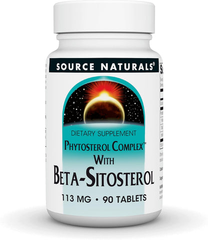 Source Naturals Phytosterol Complex with Beta-Sitosterol, 113 mg - 90 Tablets