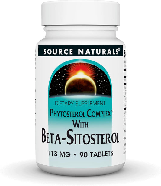 Source Naturals Phytosterol Complex with Beta-Sitosterol, 90 Tablets