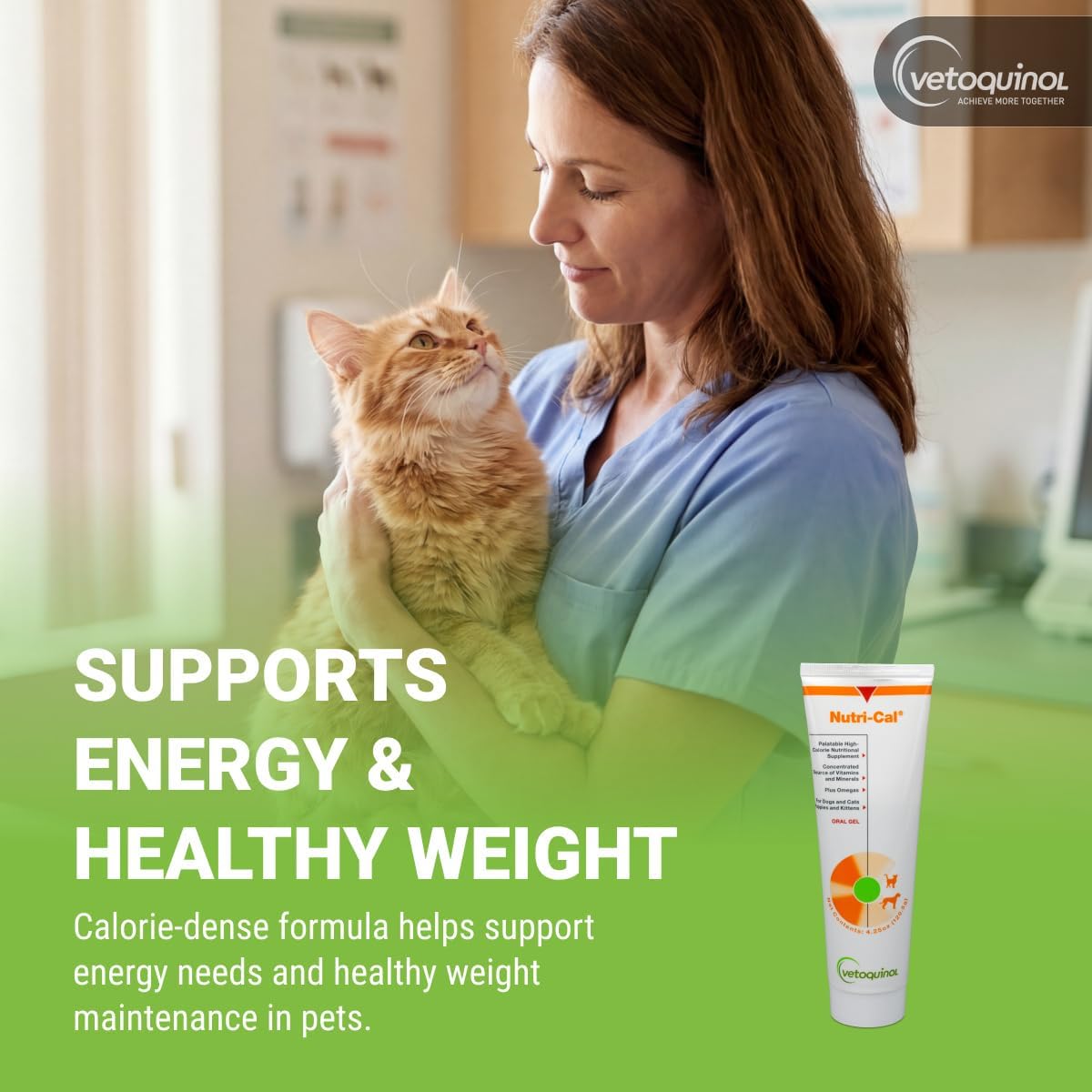 Vetoquinol Nutri-Cal - High-Calorie Nutritional Gel for Dogs and Cats - 120g - görsel 3