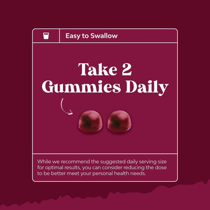 Flow Boosting Beetroot Gummies - Nitric Oxide Support with Pomegranate and Vitamin B12 - 60 Count