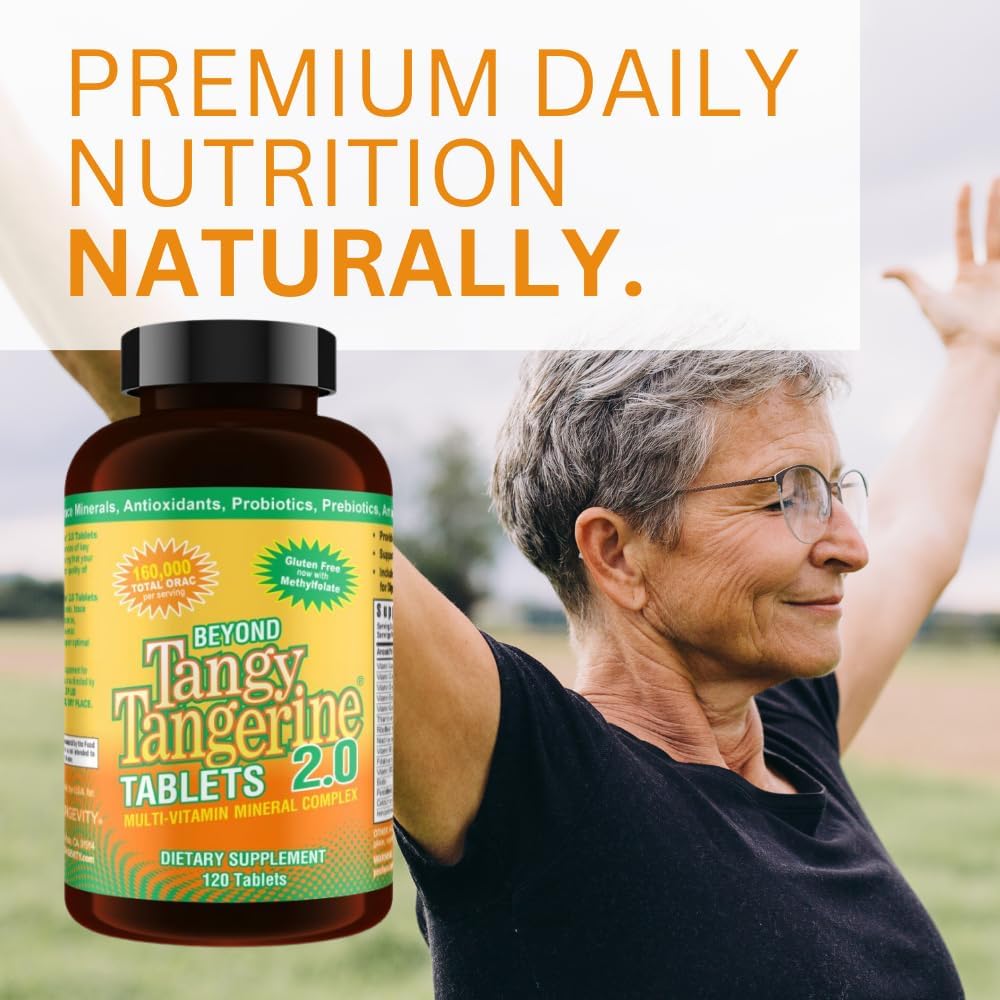 Youngevity Beyond Tangy Tangerine 2.0 Multivitamin & Mineral Complex – 120 Tablets - görsel 4
