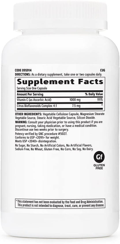 GNC Vitamin C 1000 mg Twin Pack