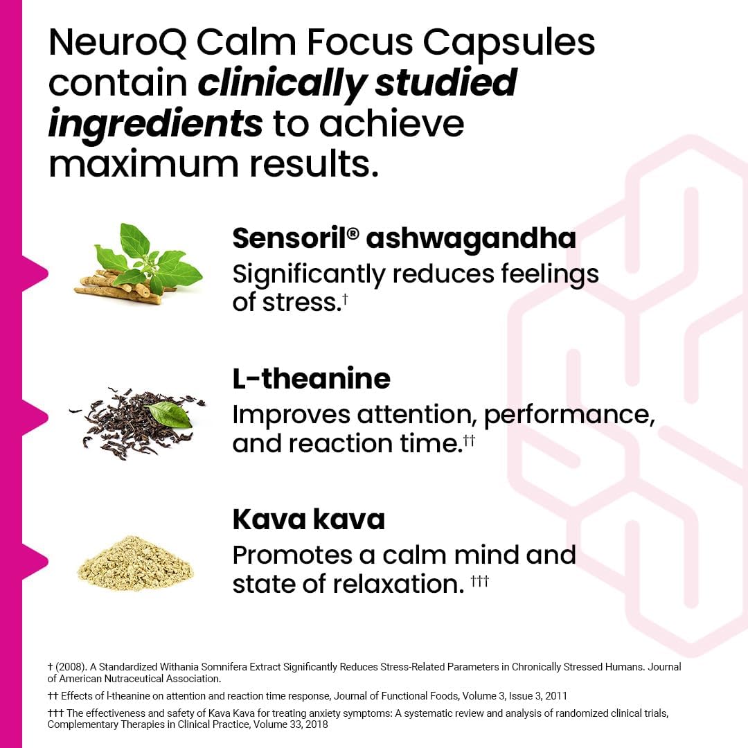LifeSeasons NeuroQ Calm Focus Capsules - görsel 3