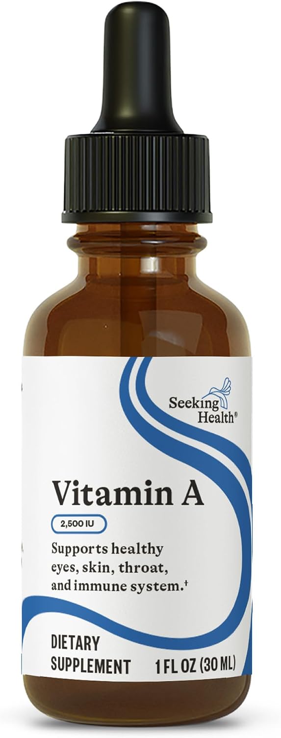 Seeking Health Vitamin A Drops - Liquid Retinyl Palmitate, 1500mcg (600 Servings) - görsel 1