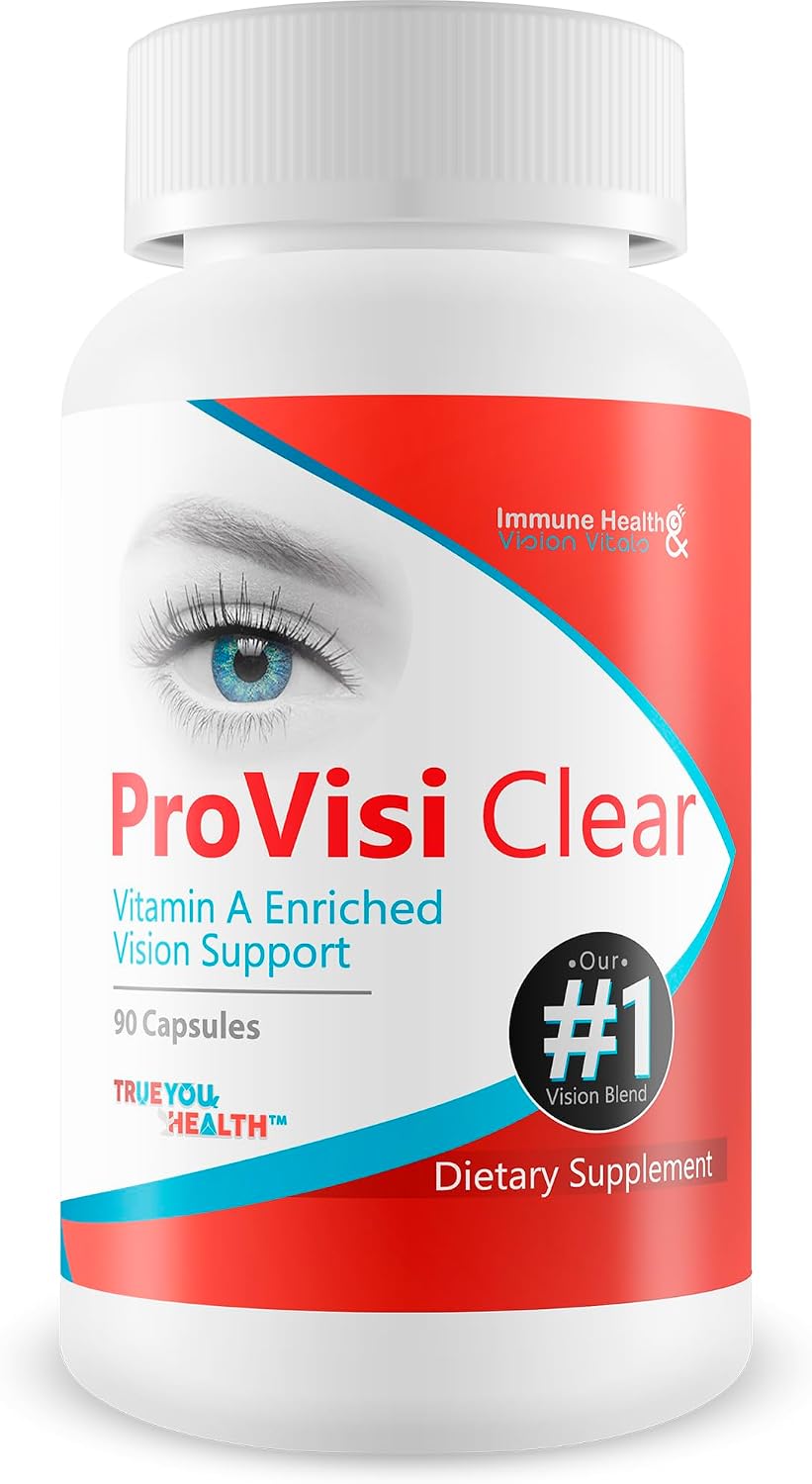 Pro VisiClear for Eyes – Vitamin A Enriched Eye Health Supplement with Lutein and Zeaxanthin - görsel 1