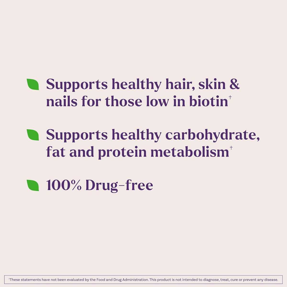 Natrol Beauty Biotin 10,000mcg Vitamins for Beauty, 100 Tablets - görsel 2