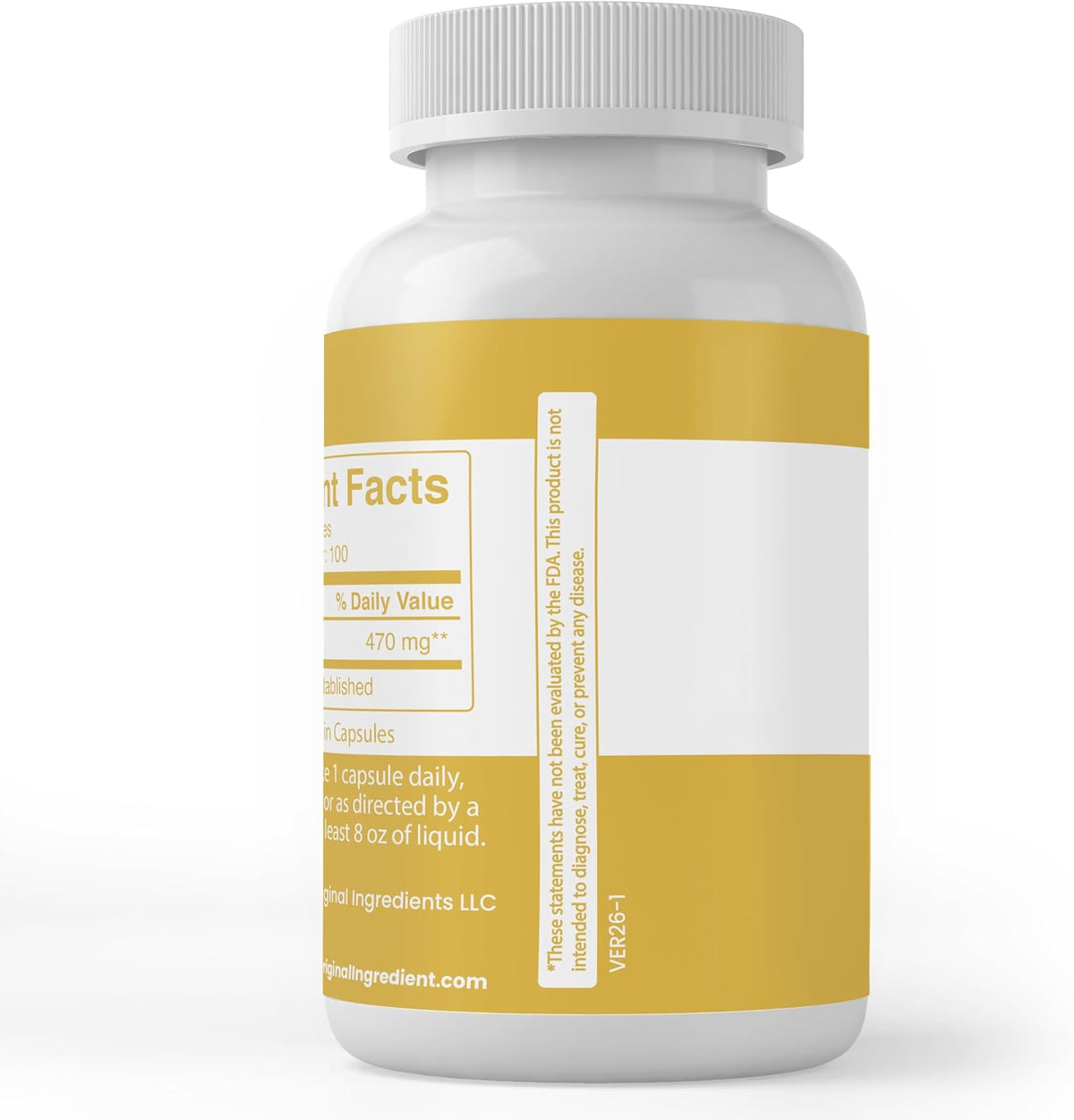 Pure Original Ingredients Dandelion Root, 100 Capsules - görsel 3