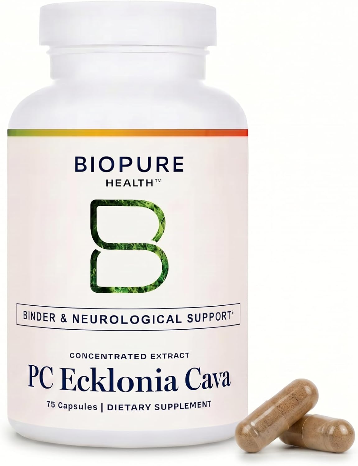 BioPure PC Ecklonia Cava Capsules – Marine Polyphenol Complex, 75 Capsules - görsel 1