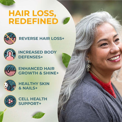 VITAL NUTRITIVE Vital Hair Complex - Hair Growth Supplement with Biotin and Vitamin B
