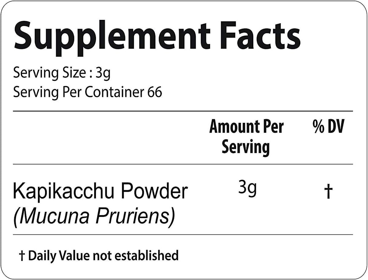 bixa BOTANICAL Mucuna Pruriens Powder – Velvet Bean – 454 g, Gluten-free, Non-GMO, Vegan - görsel 8