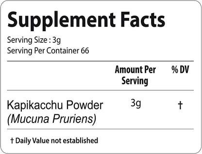 bixa BOTANICAL Mucuna Pruriens Powder – Velvet Bean – 454 g, Gluten-free, Non-GMO, Vegan