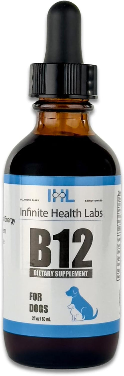 Liquid Vitamin B12 for Dogs – Methylcobalamin Supplement