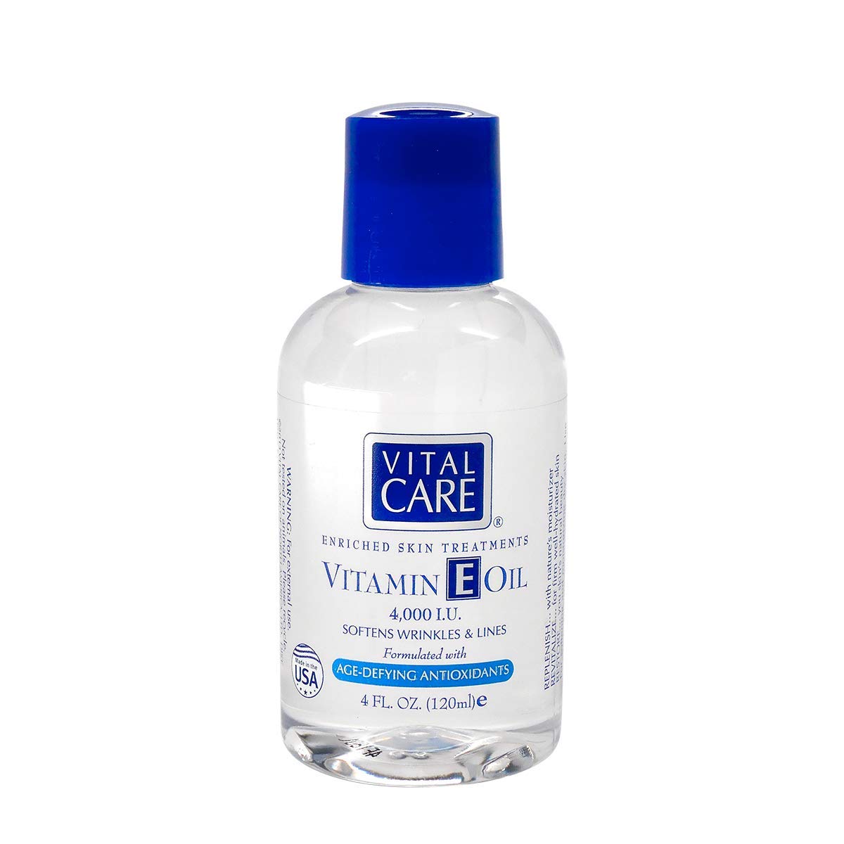 Vital Care Age-Defying Skin Treatment Vitamin E Oil 4000 IU, 118 ml - görsel 1